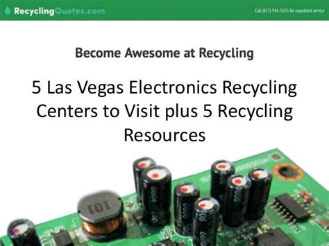 Las Vegas Electronics Recycling .